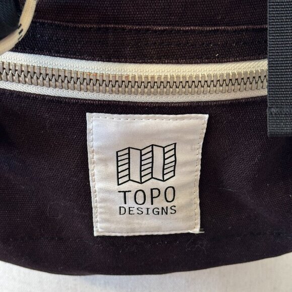 Topo Designs Backpack Women\'s Size Small Black Purple